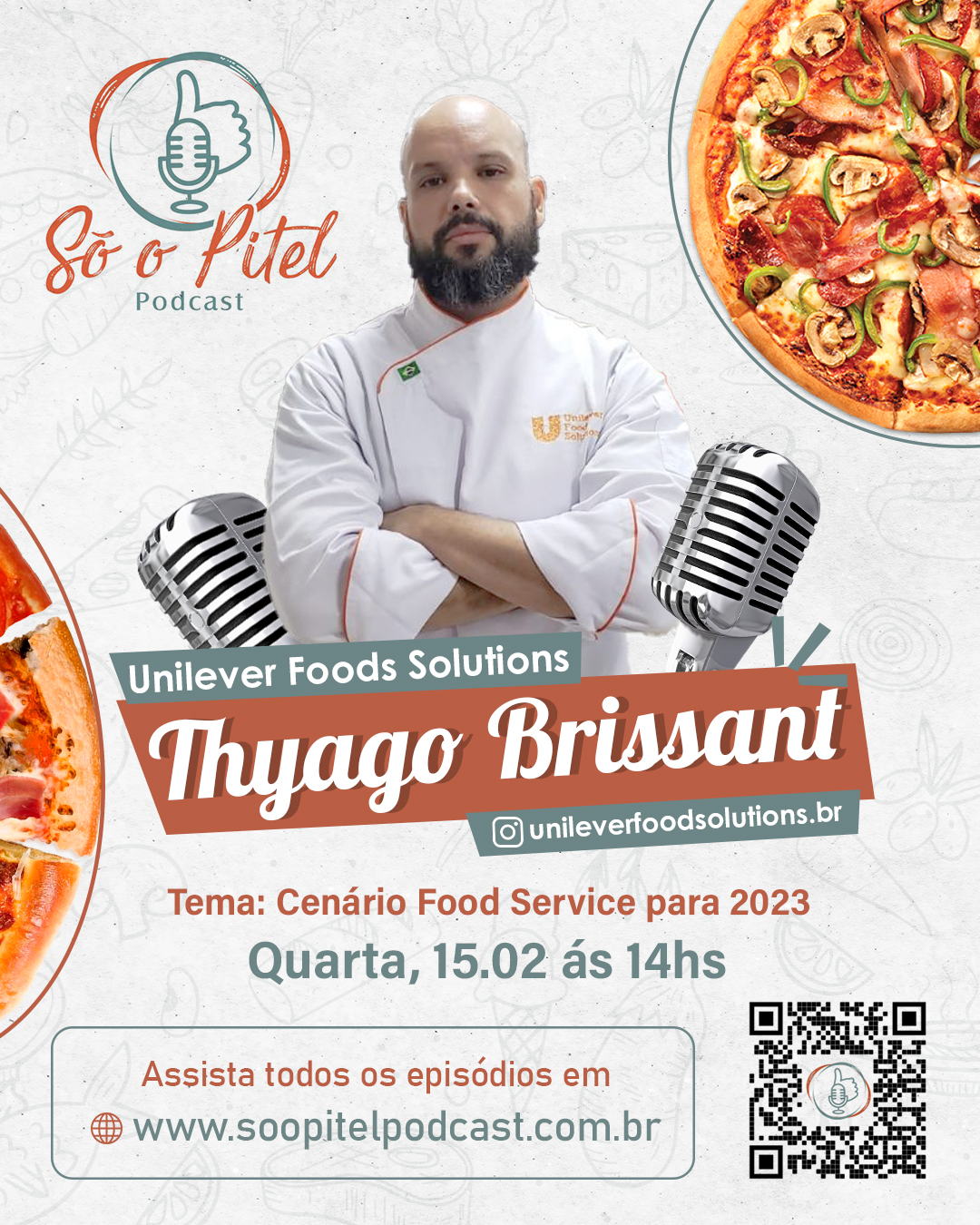 Thyago Brissant vai falar um pouco das perspectivas no cenário de food service no Ceará.