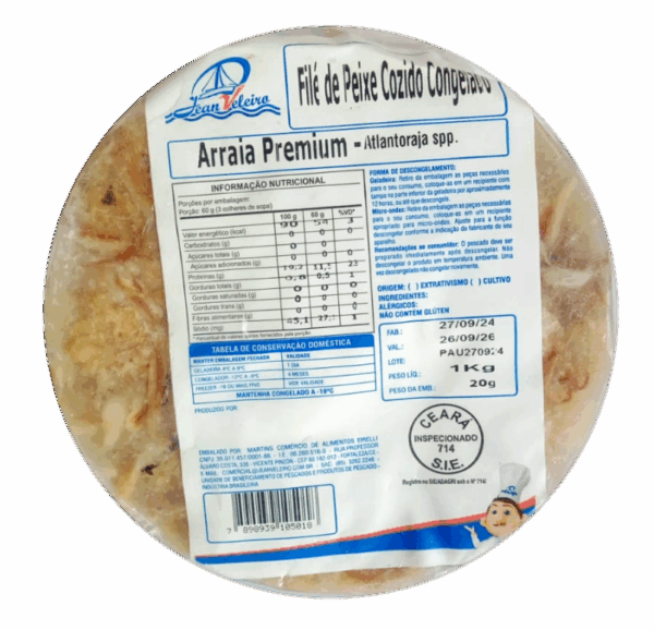 Arraia Desfiada Premium kg