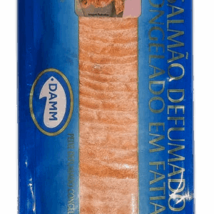 Filé de salmão defumado fatiado 500g