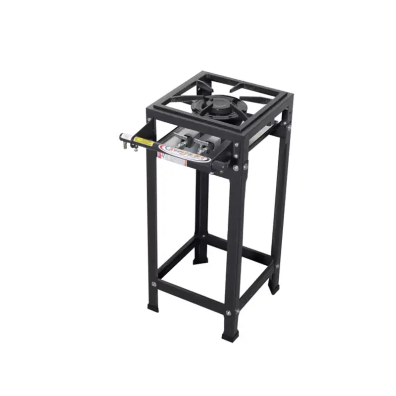 Aluguel de Fogão Industrial 1 Boca Queimador Duplo 30x30 Cristal Aço